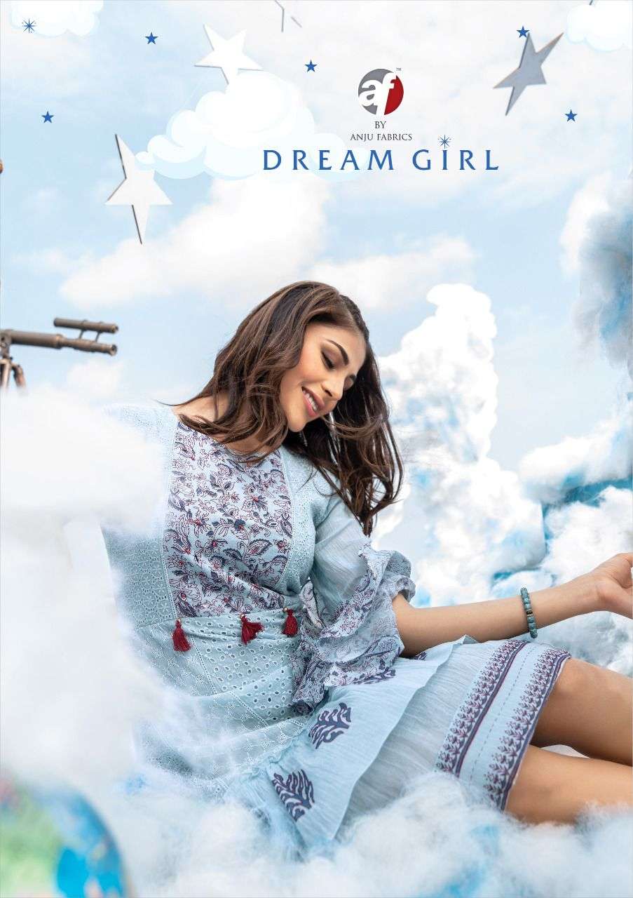 ANJU FABRICS DREAM GIRL COTTON TUNIC KURTIS WHOLESALE