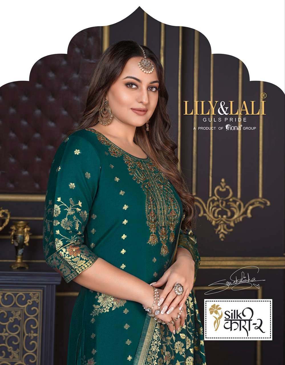 LILY & LALY SILK KARI VOL-2  KURTIS PENT WITH DUPATTA LATEST CATLOGE