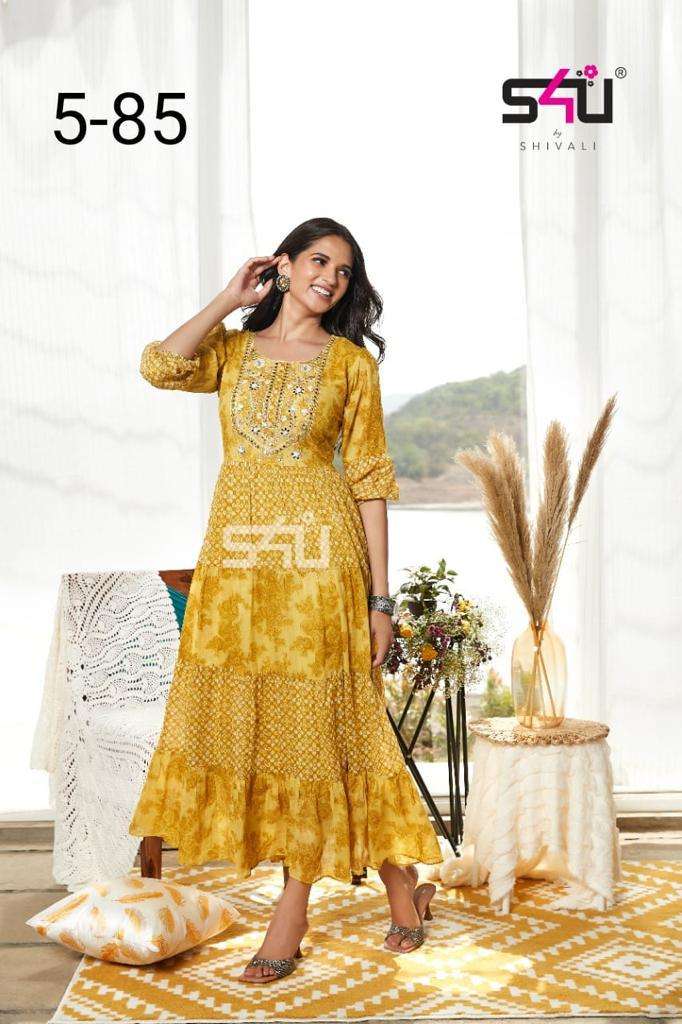 S4U FRNCY KURTI LATEST COLLECTION