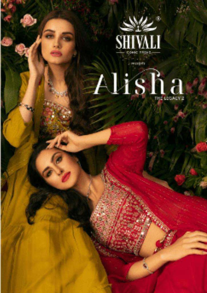  SHIVALI ALISHA THE LEGACY 2 FANCY KURTIS LATEST FESTIVAL COLLECTION