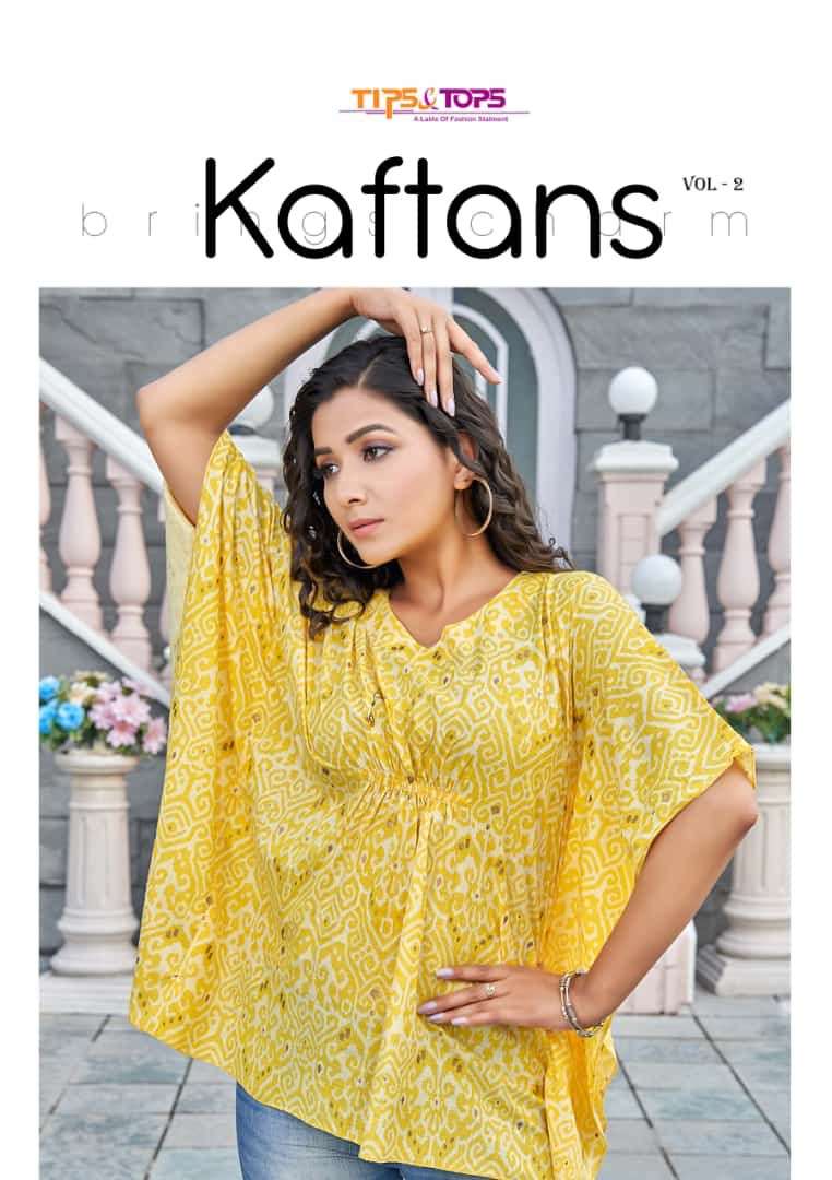 TIPS & TOPS KAFTANS VOL 2 LATEST WHOLESALE CATLOGE