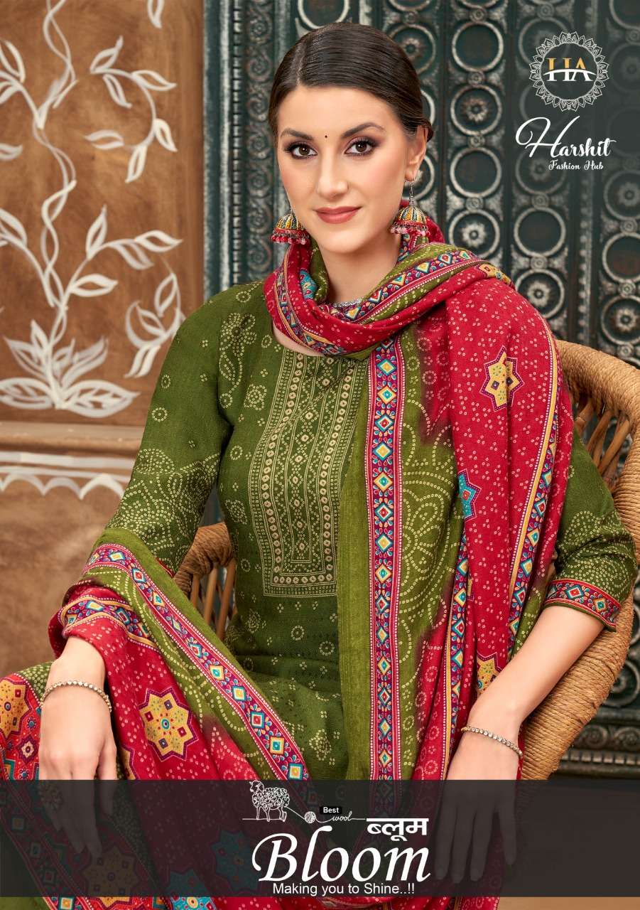 ALOK BLOOM PASHMINA WINTER COLLECTION SALWAR KAMEEZ WHOLESALE CATLOGE 