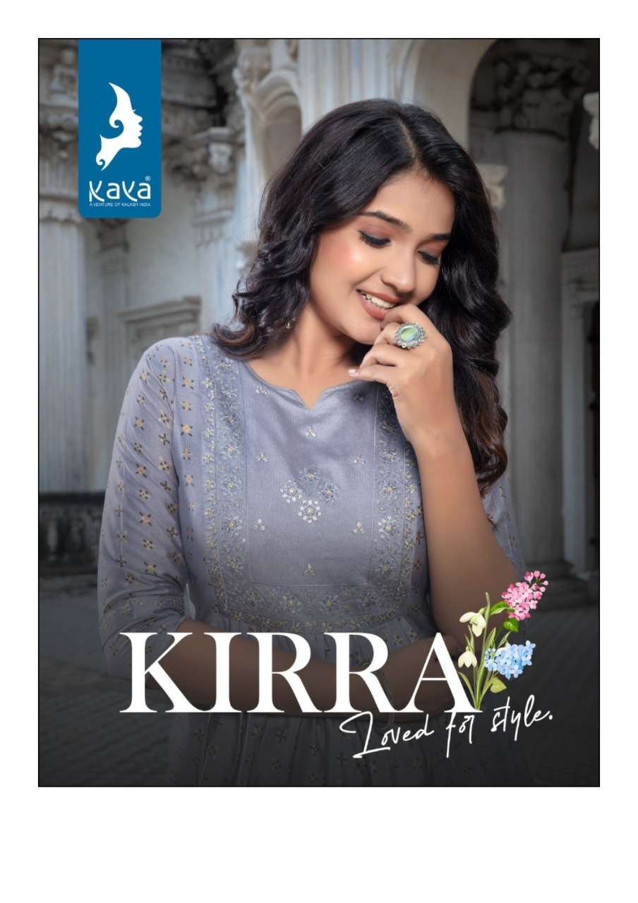 KAYA KIRRA HEAVY RAYON GHERA KURTIS WHOLESALE CATLOGE  