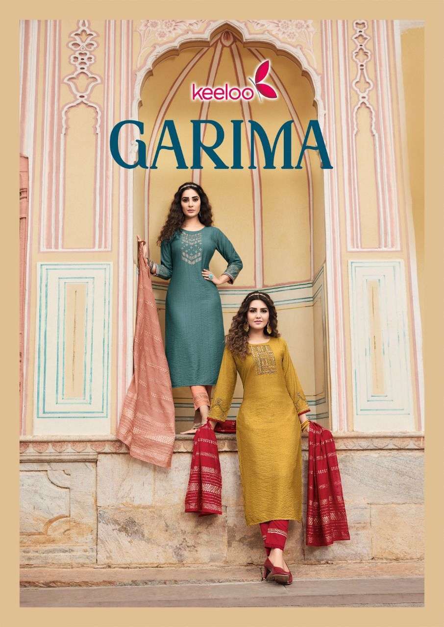 KOODEE GARIMA VOL-1 VISCOS KURTI PENT WITH DUPATTA LATEST COLLECTION 