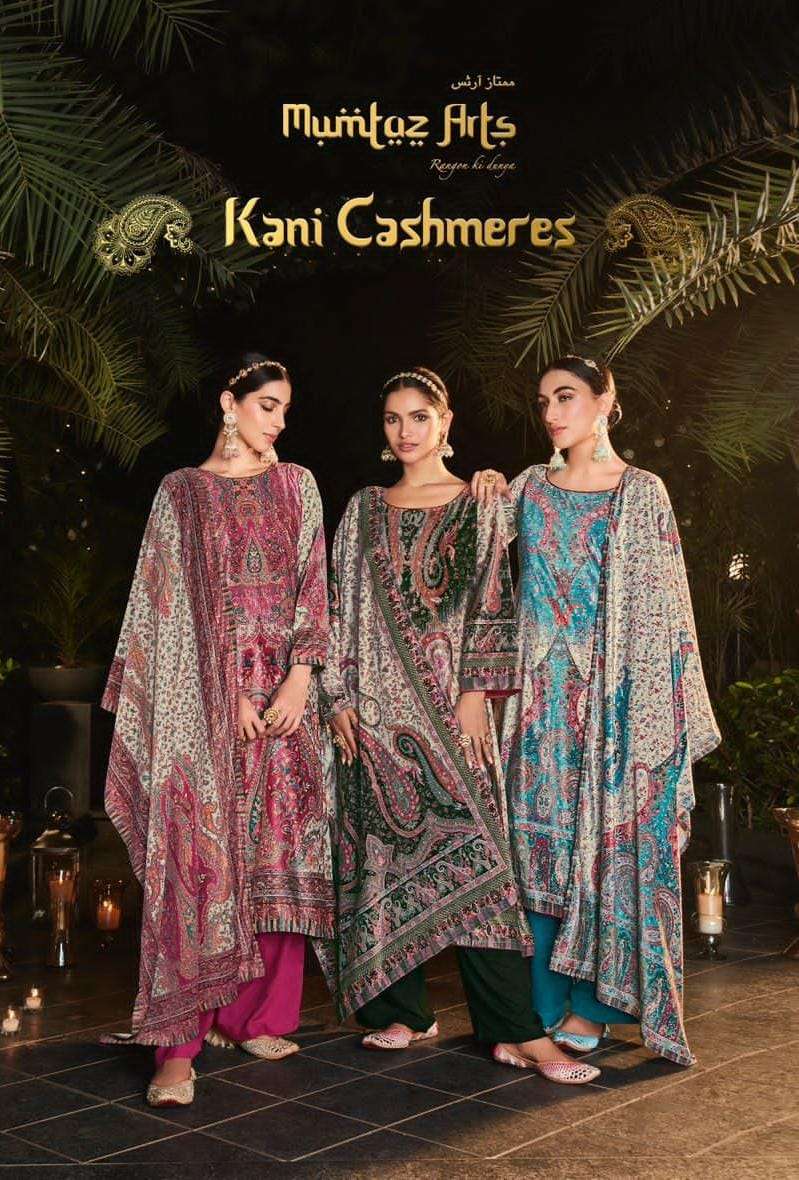 MUMTAZ ART KANI CASHMERE VELVET SALWAR KAMEEZ WHOLESALE CATLOGE 