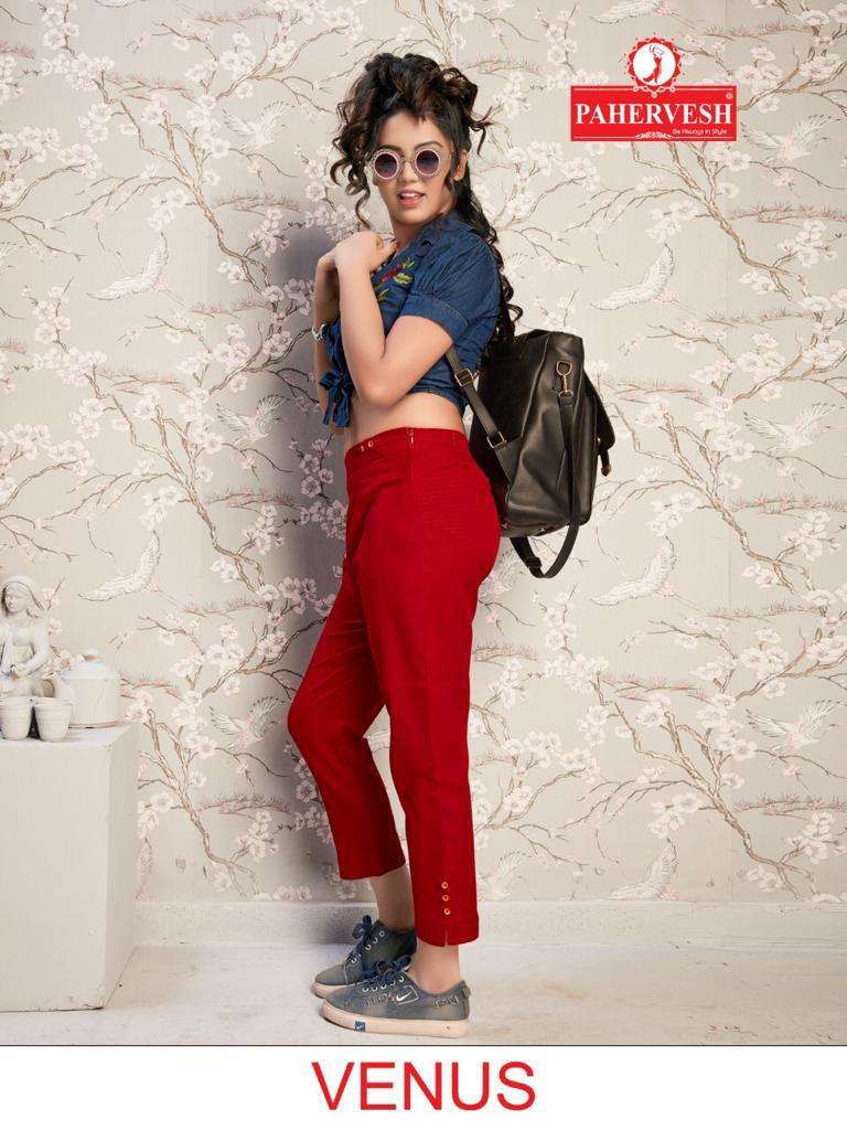 PAHERVESH VENUS COTTON FLAX PANT CATLOG WHOLESALE