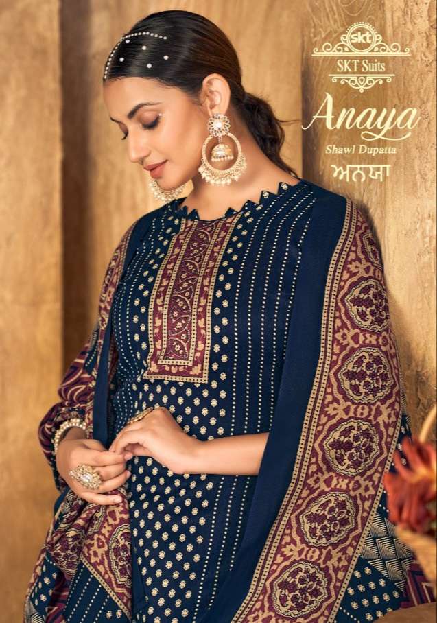 SKT SUITS ANAYA PASHMINA SALWAR SUIT