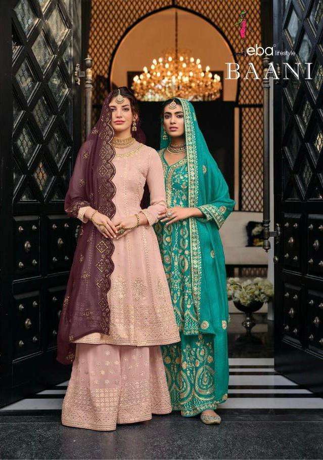 EBA LIFESTYLE BAANI READYMADE PLAZZO STYLE FANCY SALWAR KAMEEZ