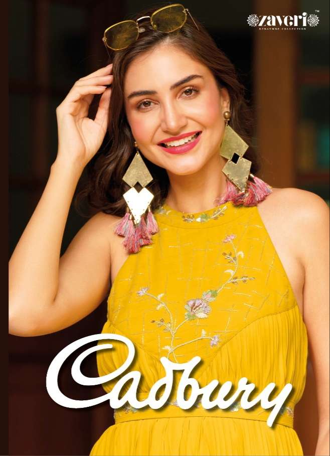 EBA LIFESTYLE CADBURY FANCY GEORGETTE GOWN WITH BELT CATALOG WHOLESALER 