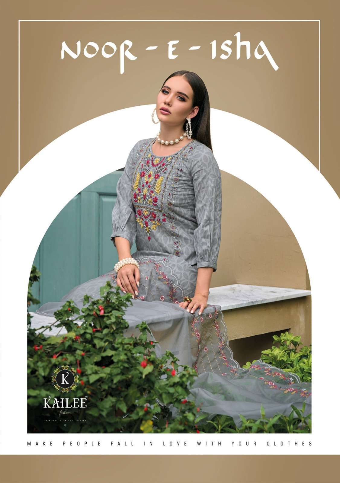 KALKI FASHION NOOR E ISHQ COTTON KURTIS PENT WITH DUPATTA WHOLESALE CATLOGE 