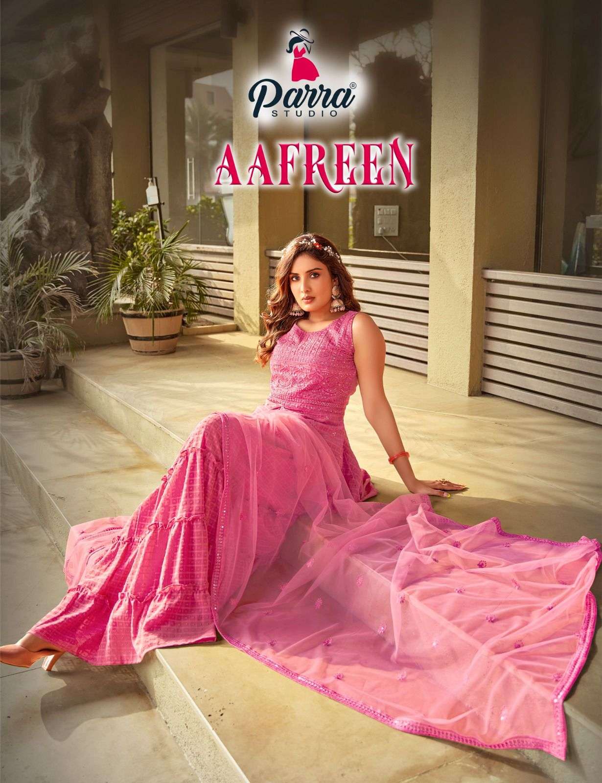 PARRA STUDIO AAFREEN SILK KURTIS SHARARA WITH DUPATTA LATEST CATLOGE