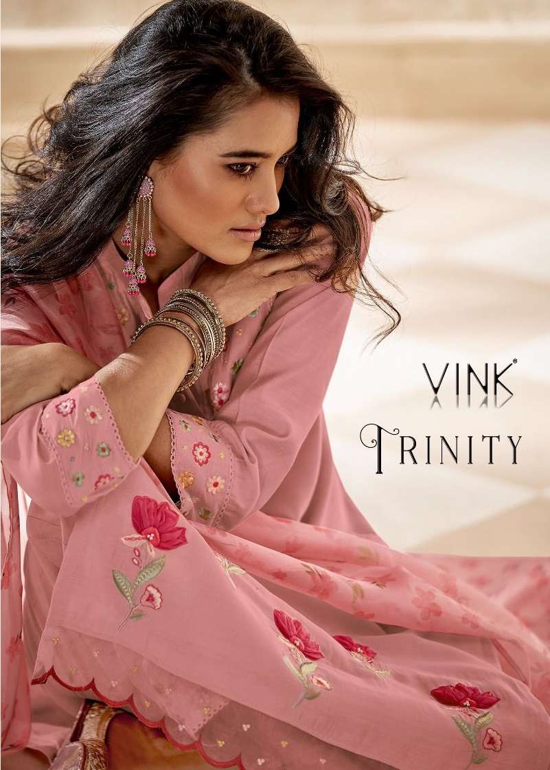 VINK TRINITY PURE VISCOSE KURTIS LATEST CATLOGE WHOLESALE 