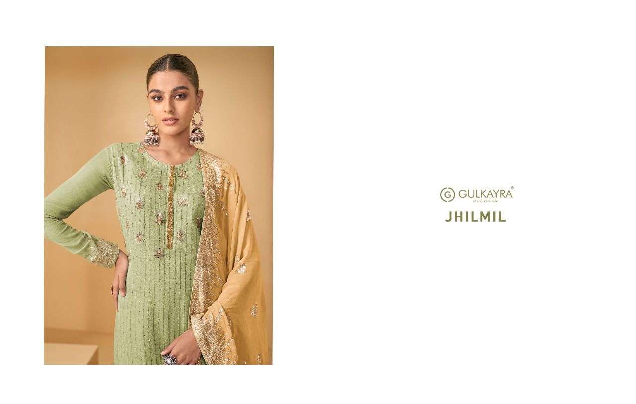 GULKAYRA DESIGNER JHILMIL GEORGETTE SALWAR KAMEEZ  LATEST CATLOGE 