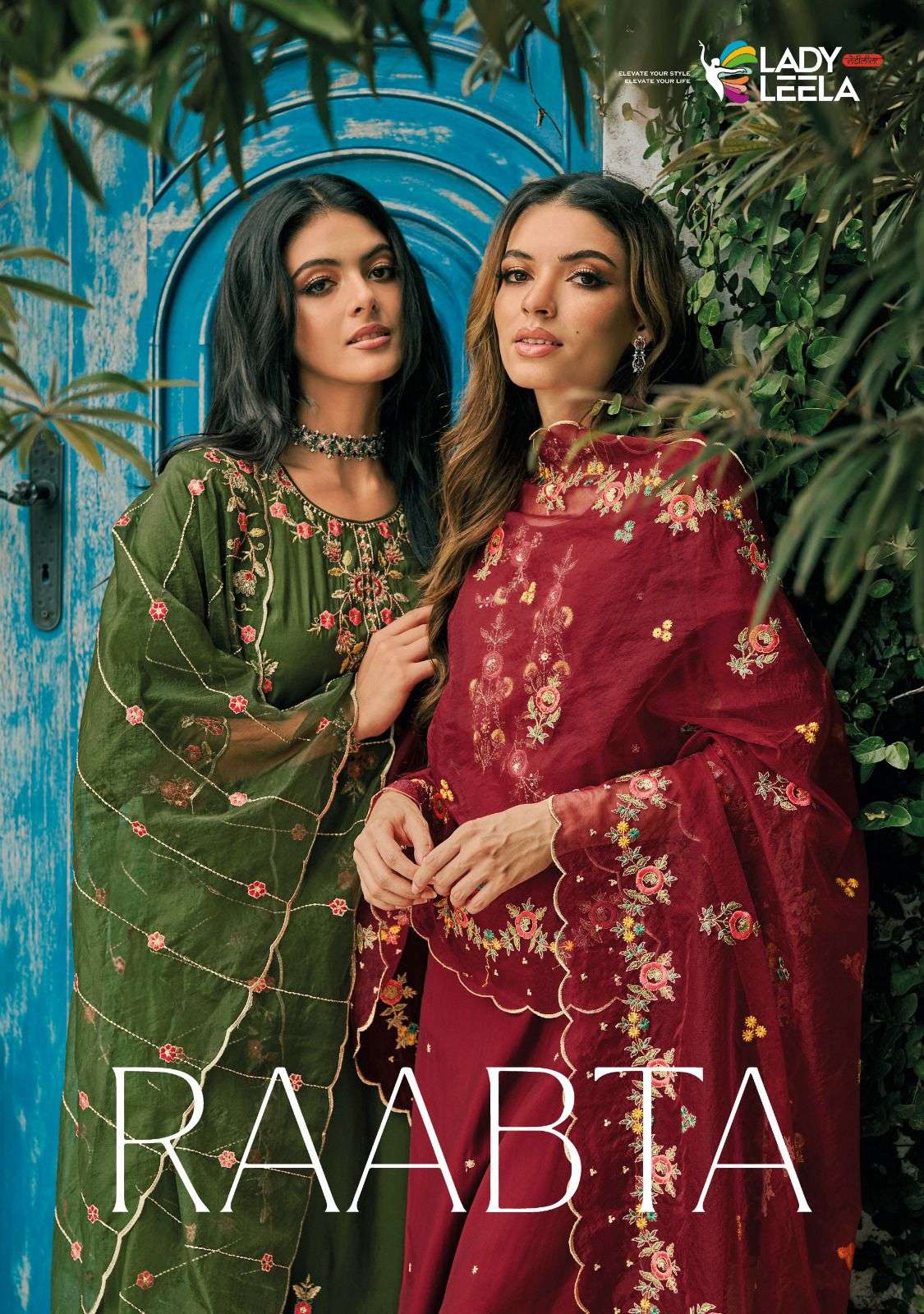 LADY LEELA RAABTA VISCOS READYMADE SUIT LATEST COLLECTION WHOLESALER 