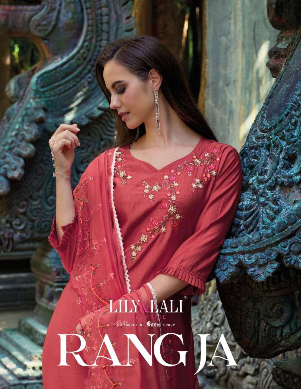 LILY & LALY RANGJA VISCOS  KURTIS PENT WITH DUPATTA LATEST CATLOGE