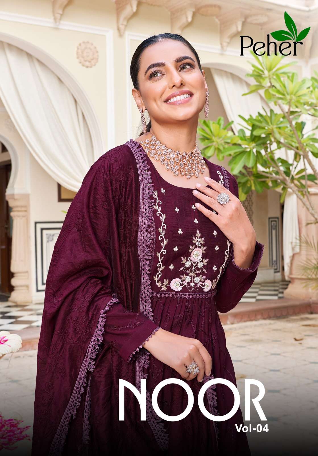 PEHER NOOR VOL 4 MODEL READYMADE SUIT LATEST COLLECTION WHOLESALER 