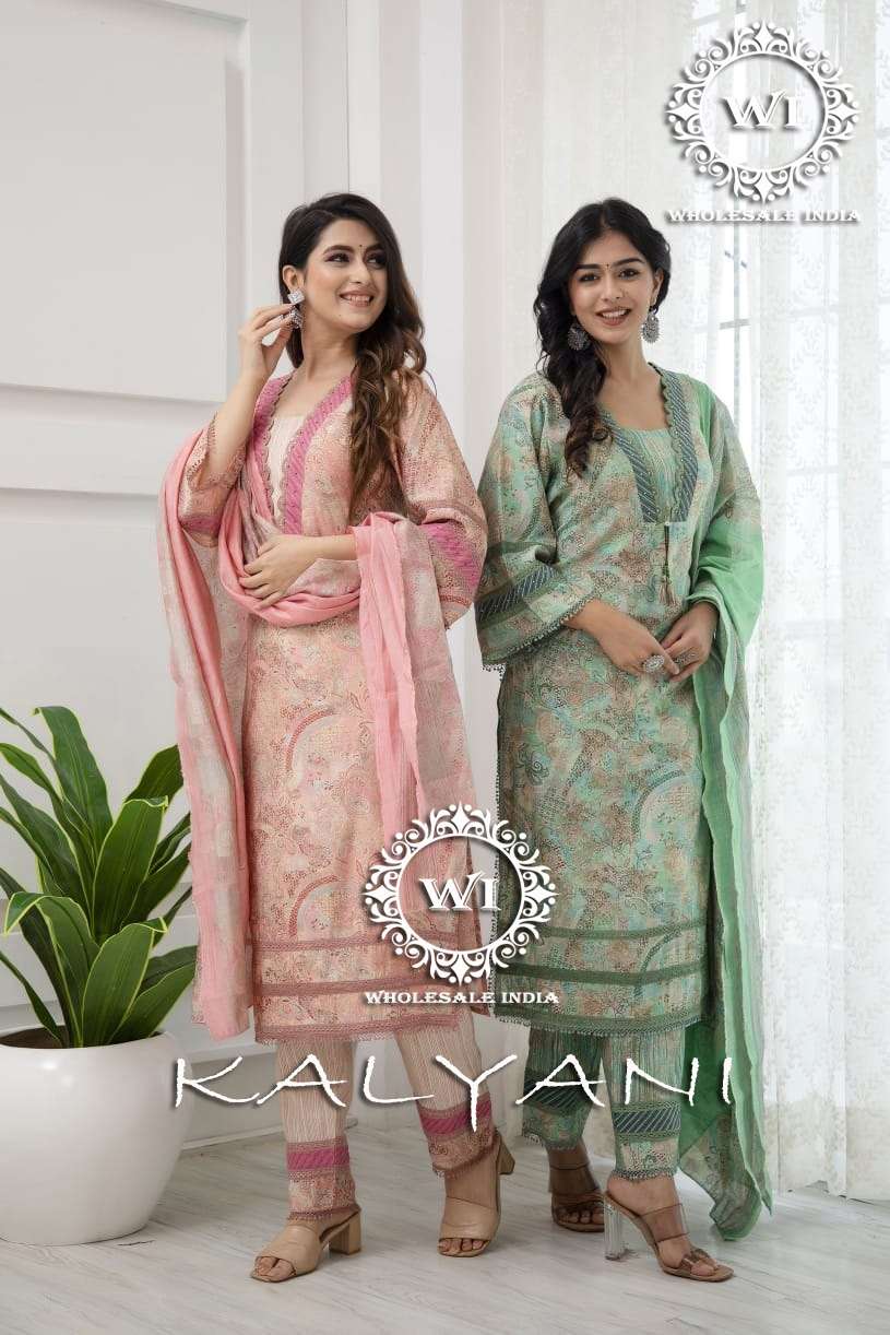 WHOLESALE INDIA KALYANI MUSLIN READYMADE SUIT LATEST WHOLESALE COLLECTION 