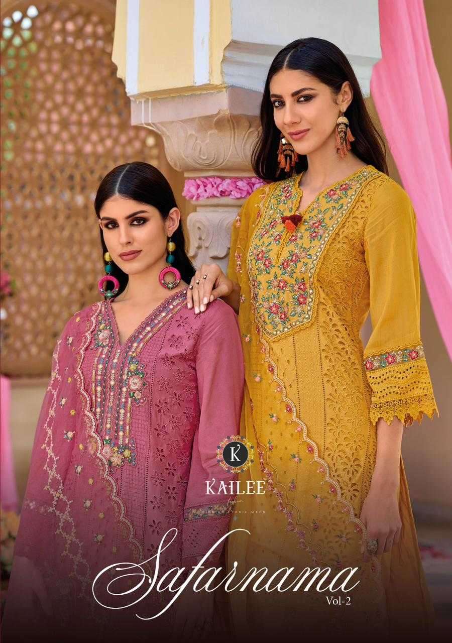 KAILEE SAFARNAMA VOL 2 READYMADE SUIT LATEST WHOLESALE COLLECTION 