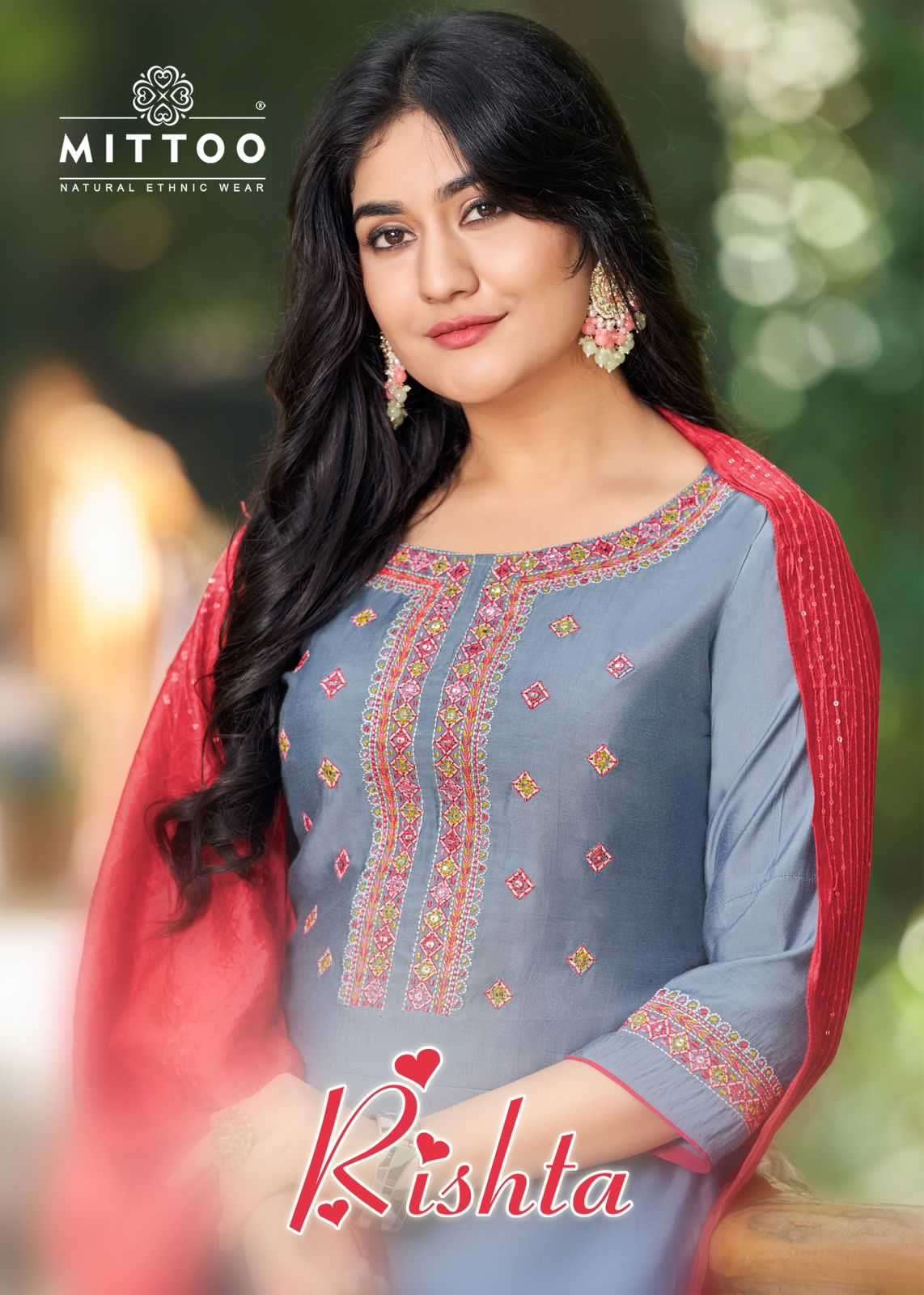 MITTOO RISHTA CHANDERI READYMADE SUIT WHOLESALE COLLECTION 