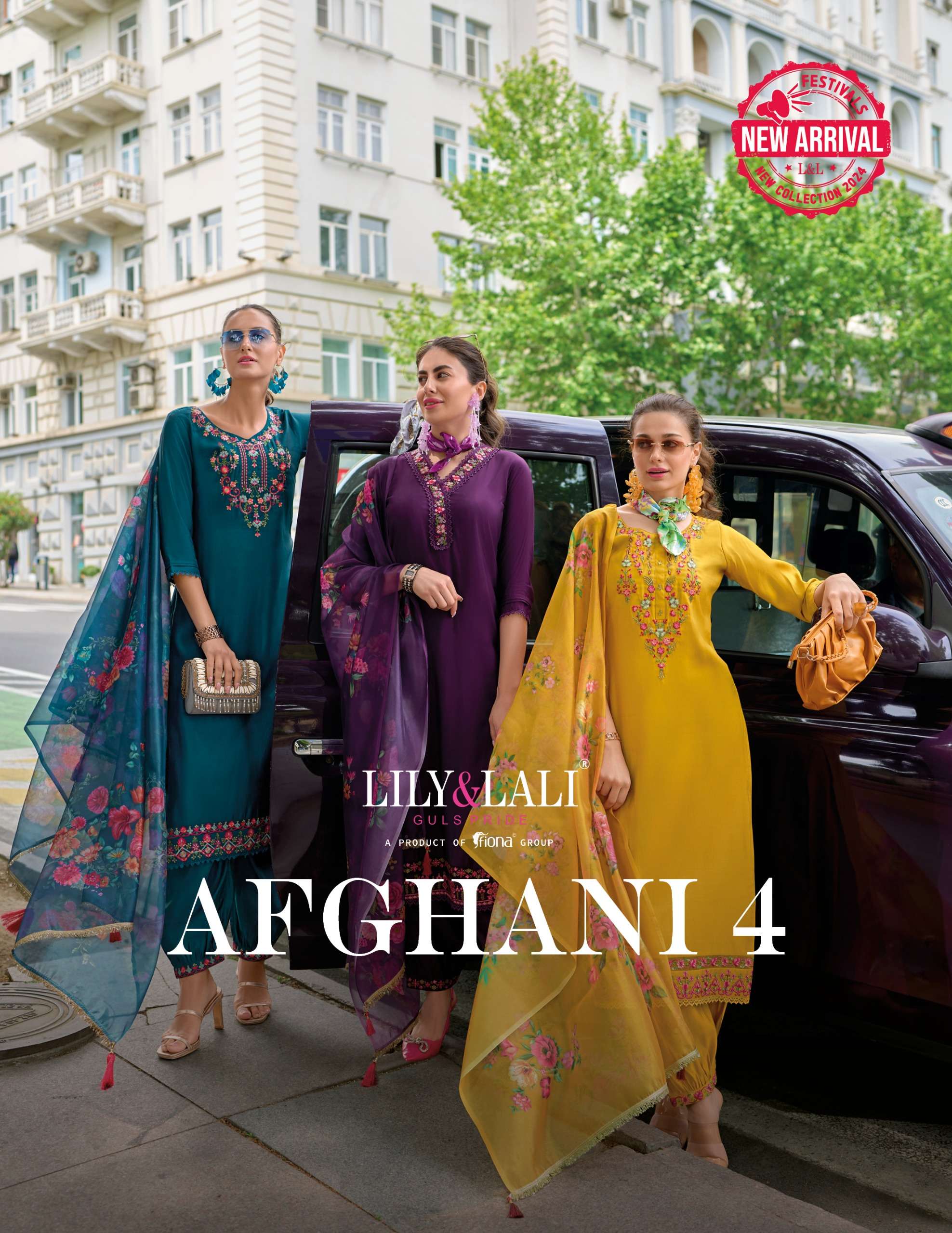 LILY & LALI AFGHANI VOL 4 READYMADE SUIT LATEST COLLECTION WHOLESALER 