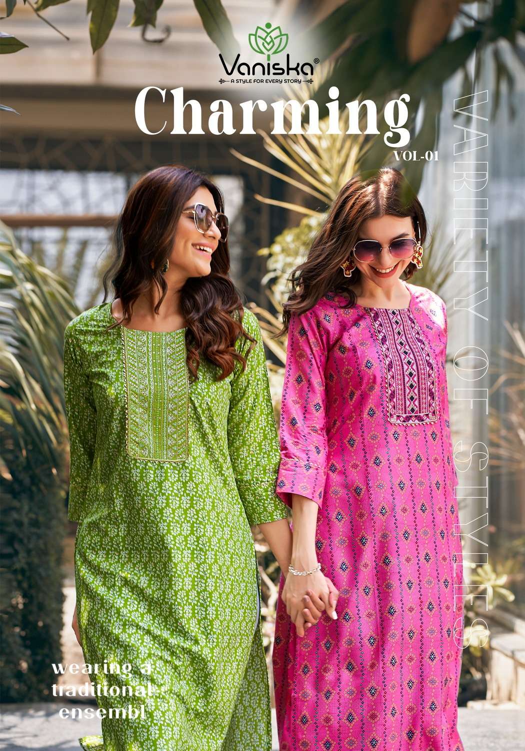 WEFAS TEXTILE CHARMING VOL 1 RAYON KURTI WHOLESALER 