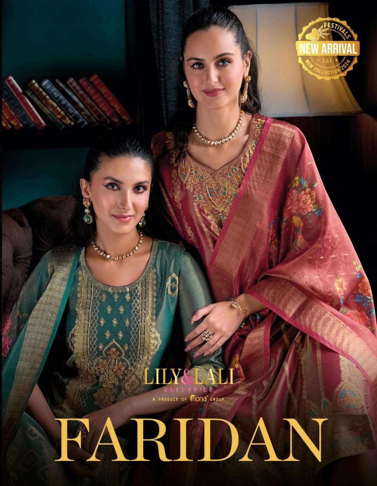 LILY LALI FARIDAN SIMMER KURTI WHOLESALE COLLECTION 