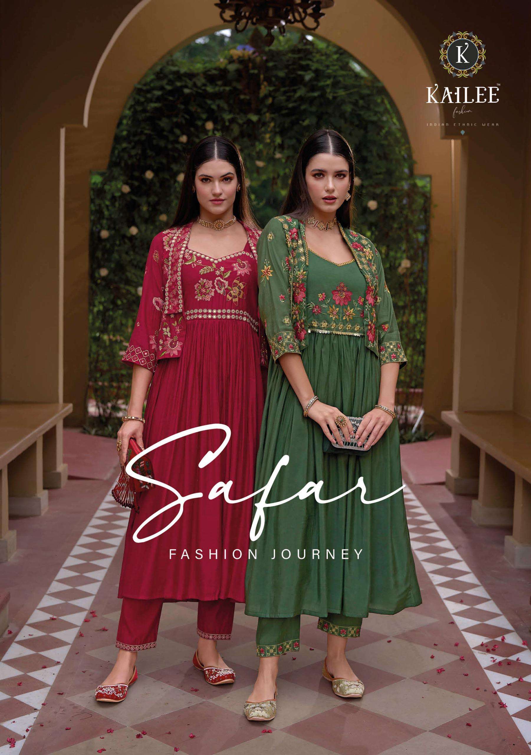 KAILEE FASHION SAFAR READYMADE KOTI SUIT WHOLESALER & EXPORTER