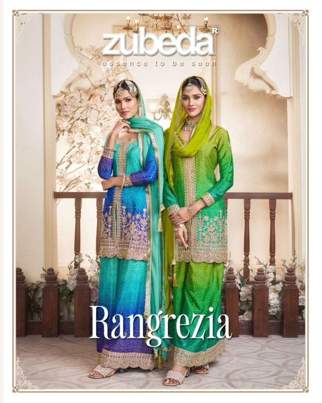 RANG RASIYA CHINON READYMADE SHARARA SUIT CATLOG WHOLESALER