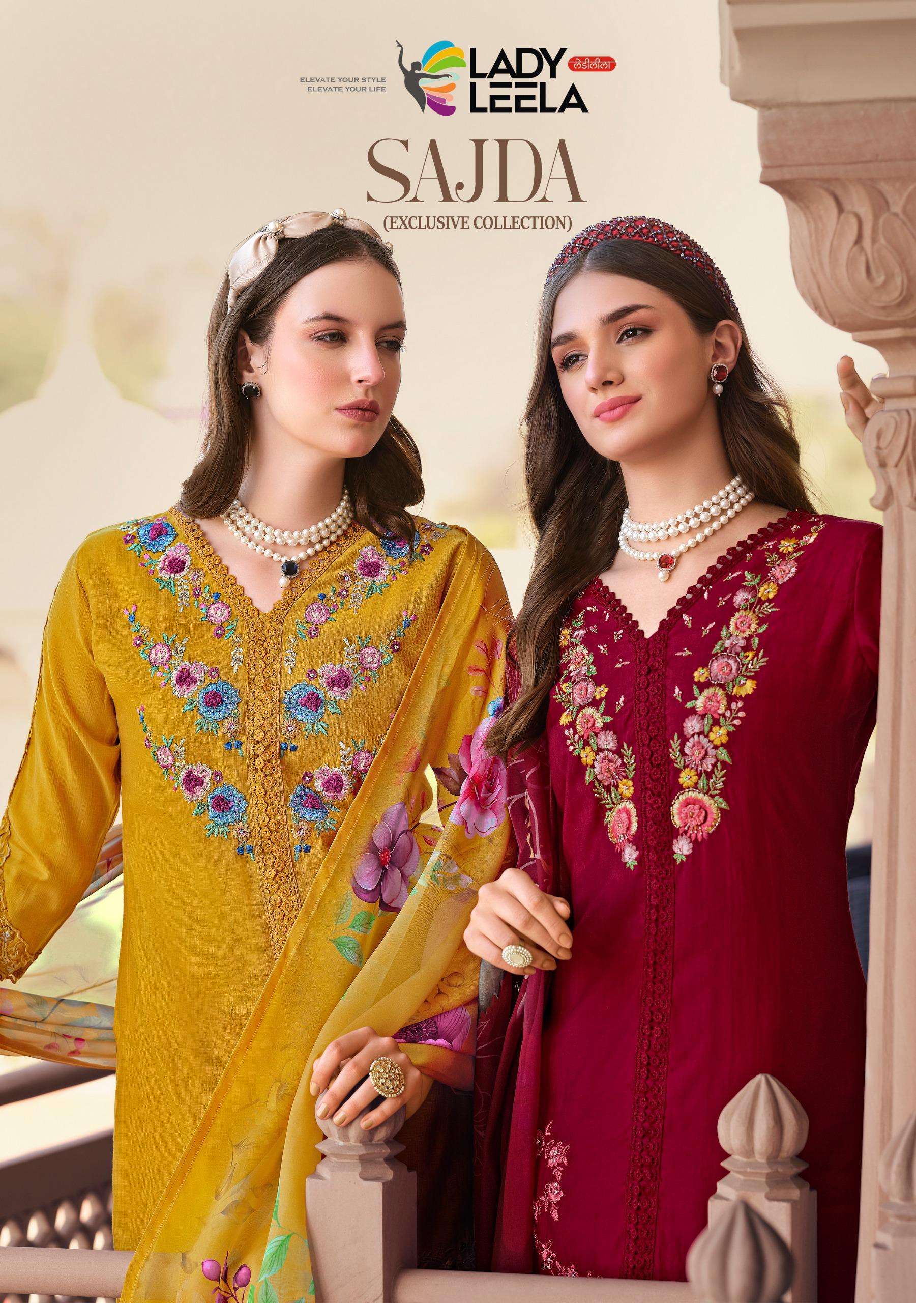 SAJDA BY LALDY LEELA PAKISTANI COLLECTION WHOLESALE