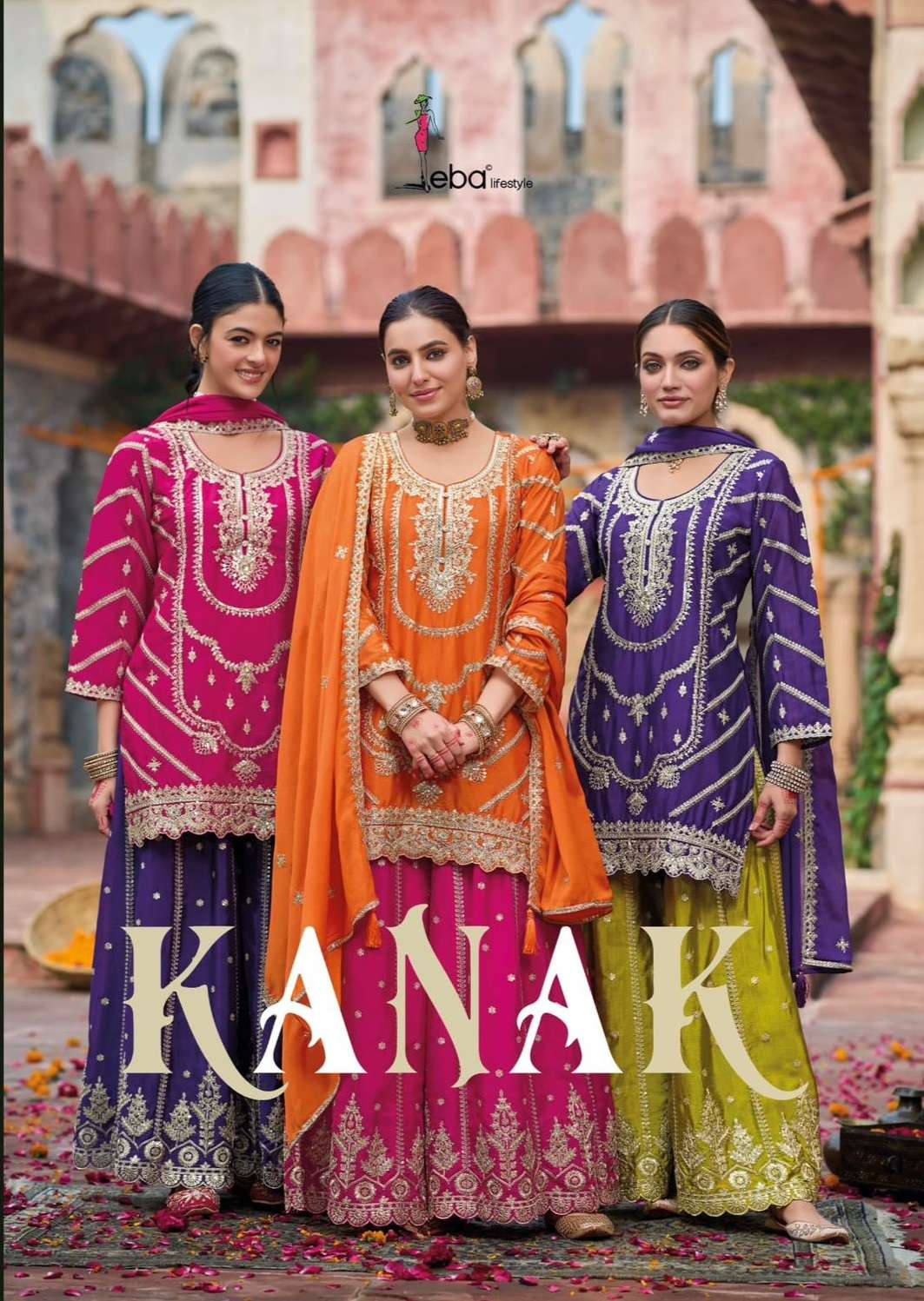 EBA KANAK CHINON READYMADE SUIT WHOLESALE COLLECTION 